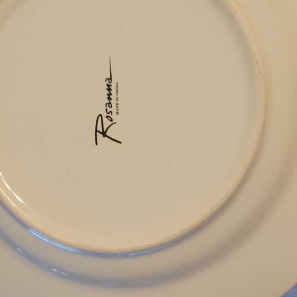 Rosanna Cream Plate - Picture 2 of 6